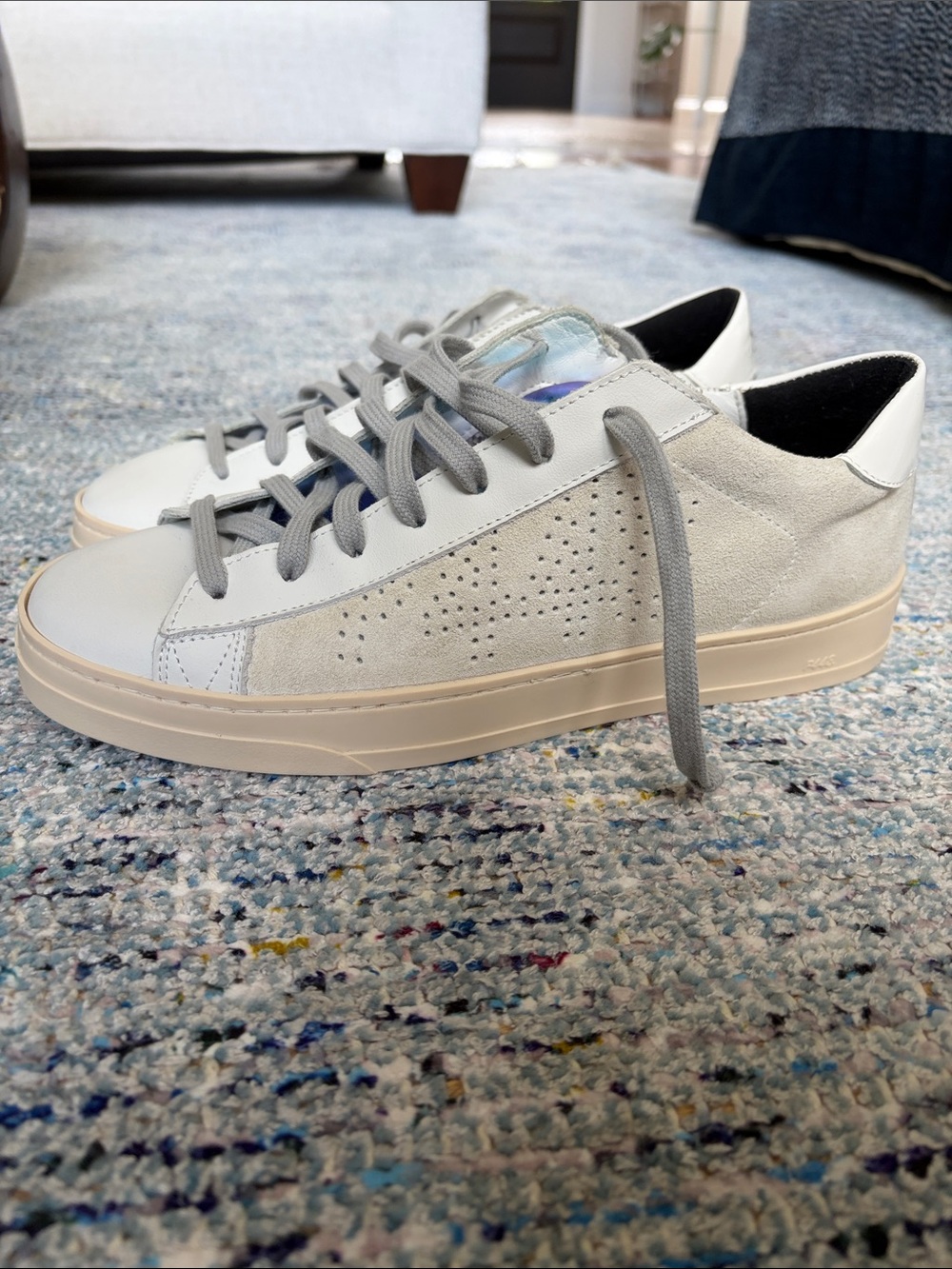 P448 Suede & Leather Sneakers New